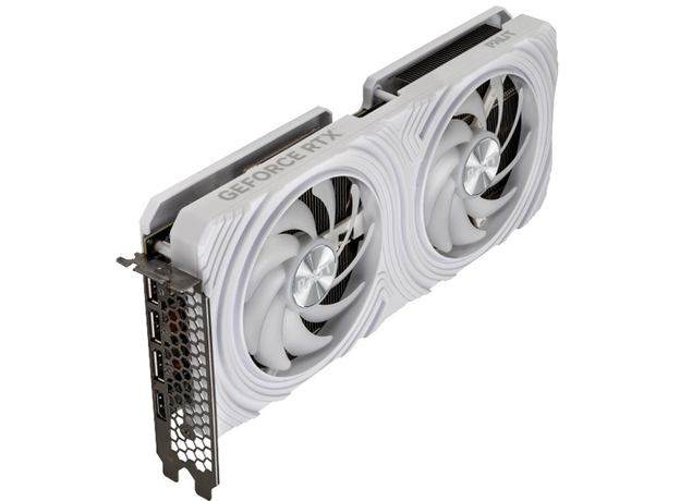 Видеокарта Palit PCI-Ex GeForce RTX 4060 Ti 8GB GDDR6 (128bit) (2535/18000) (1 x HDMI, 3 x DisplayPort) White (NE6406T019P1-1048L) - изображение 5