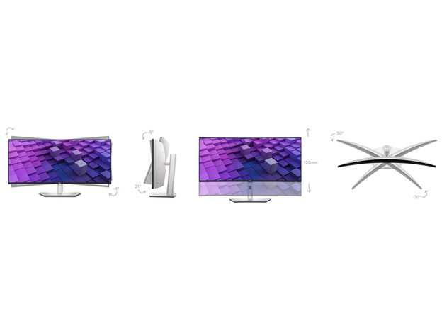 Монитор 38" Dell U3824DW (210-BHXB) - изображение 7 Монитор 38" Dell U3824DW (210-BHXB) - изображение 7