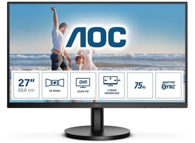 Монитор 27" AOC Q27B3MA  Монитор 27" AOC Q27B3MA