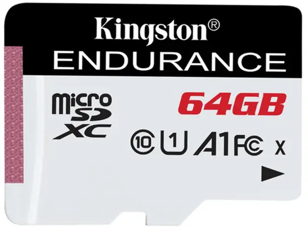 Kingston microSDXC 64GB High Endurance Class 10 UHS-I U1 A1 (SDCE/64GB) 
