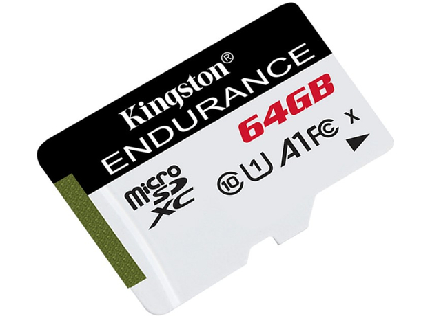 Kingston microSDXC 64GB High Endurance Class 10 UHS-I U1 A1 (SDCE/64GB) - изображение 2 Kingston microSDXC 64GB High Endurance Class 10 UHS-I U1 A1 (SDCE/64GB) - изображение 2