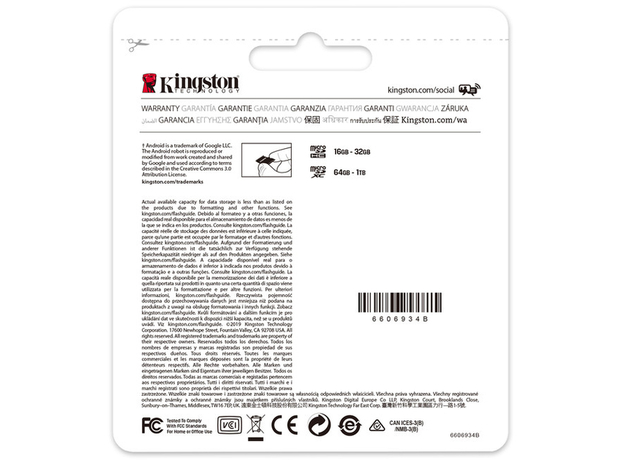 Kingston microSDXC 128GB Canvas Select Plus Class 10 UHS-I U1V10 A1 + SD-adapter (SDCS2/128GB) - изображение 4 Kingston microSDXC 128GB Canvas Select Plus Class 10 UHS-I U1V10 A1 + SD-adapter (SDCS2/128GB) - изображение 4