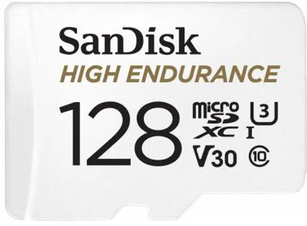 SanDisk High Endurance microSDXC 128GB Class 10 U3V30 (SDSQQNR-128G-GN6IA) 