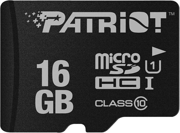 Patriot microSDHC 16GB Class 10 UHS-I LX (PSF16GMDC10) 