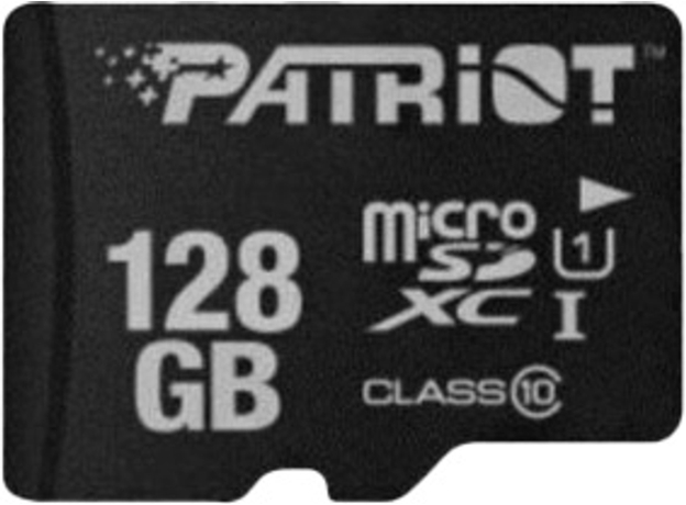 Patriot microSDHC 128GB Class 10 UHS-I LX (PSF128GMDC10)  Patriot microSDHC 128GB Class 10 UHS-I LX (PSF128GMDC10)