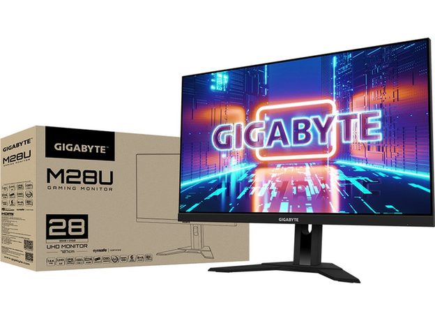 Монитор 28" Gigabyte M28U Gaming Monitor - изображение 8 Монитор 28" Gigabyte M28U Gaming Monitor - изображение 8