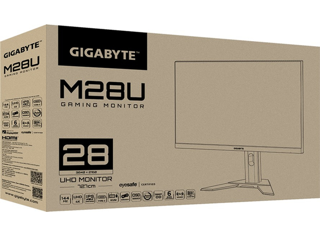 Монитор 28" Gigabyte M28U Gaming Monitor - изображение 9 Монитор 28" Gigabyte M28U Gaming Monitor - изображение 9