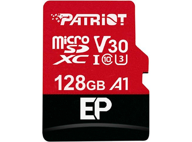Patriot EP Pro microSDXC 128GB UHS-I A1 U3V30 (PEF128GEP31MCX) 