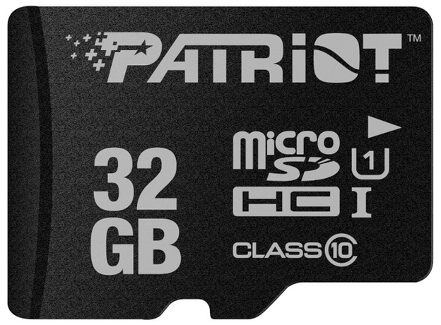 Patriot LX Series microSDXC 32GB Class 10 UHS-I U1 (PSF32GMDC10)  Patriot LX Series microSDXC 32GB Class 10 UHS-I U1 (PSF32GMDC10)