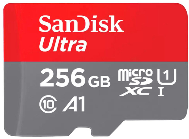 SanDisk Ultra microSDXC 256GB UHS-I + adapter (SDSQUAC-256G-GN6MA) 