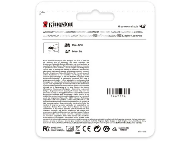 Kingston SDXC 128GB Canvas Go! Plus Class 10 UHS-I U3V30 (SDG3/128GB) - изображение 4