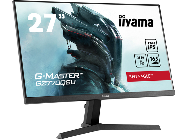 Монітор 27" iiyama G-Master G2770QSU-B1 / Fast IPS 2К / 165Гц / 8-bit / MPRT 0.5ms / AMD FreeSync Premium Pro / G-SYNC Compatible - зображення 2 Монітор 27" iiyama G-Master G2770QSU-B1 / Fast IPS 2К / 165Гц / 8-bit / MPRT 0.5ms / AMD FreeSync Premium Pro / G-SYNC Compatible - зображення 2