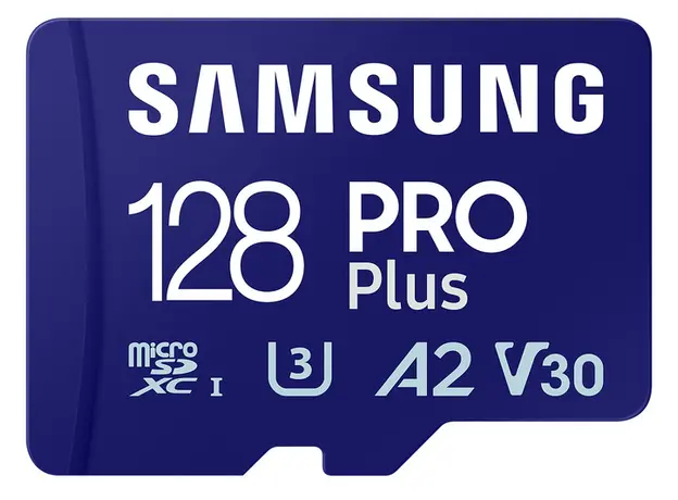 Карта памяти Samsung Pro Plus SDXC 128GB Class 10 UHS-I U3V30 (MB-MD128SB/WW) - изображение 3