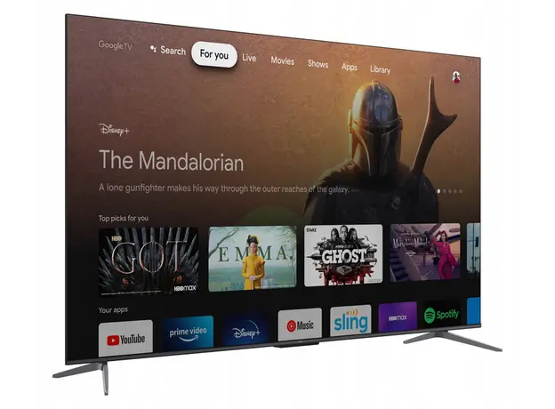 Телевізор 55" TCL 55C645 QLED 4K HDR (2023) - зображення 9