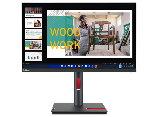 Монітор 23.8" Lenovo ThinkVision P24q-30 (63B4GAT6EU) - зображення 2 Монітор 23.8" Lenovo ThinkVision P24q-30 (63B4GAT6EU) - зображення 2