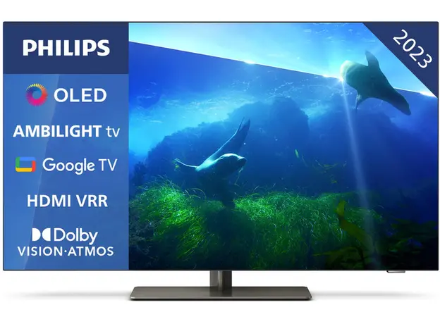 Телевізор 65" Philips OLED 4K 65OLED818/12 (2023) 