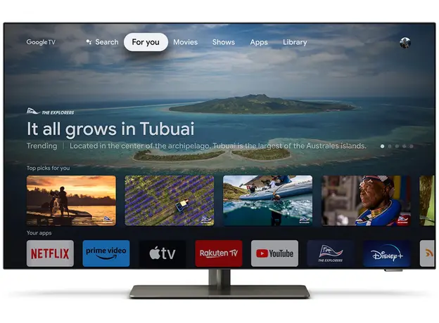 Телевізор 65" Philips OLED 4K 65OLED818/12 (2023) - зображення 2