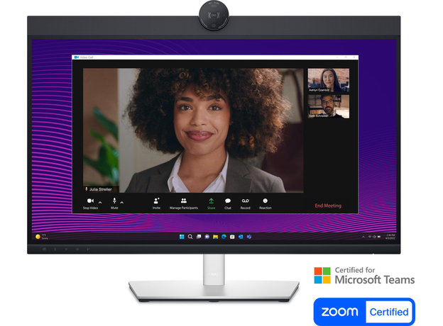 Монитор 27" Dell 27 Video Conferencing P2724DEB (DELL-P2724DEB) - изображение 2 Монитор 27" Dell 27 Video Conferencing P2724DEB (DELL-P2724DEB) - изображение 2