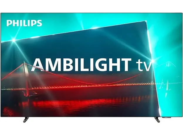 Телевізор PHILIPS Ambilight 65OLED718/12 65" 4K HDR OLED (2023) 