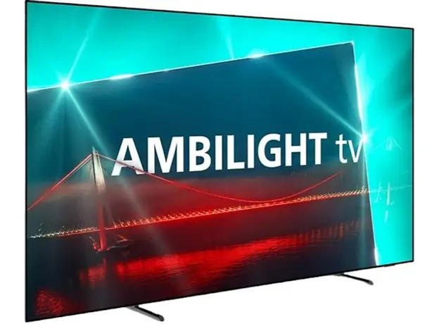 Телевізор PHILIPS Ambilight 65OLED718/12 65" 4K HDR OLED (2023) - зображення 2