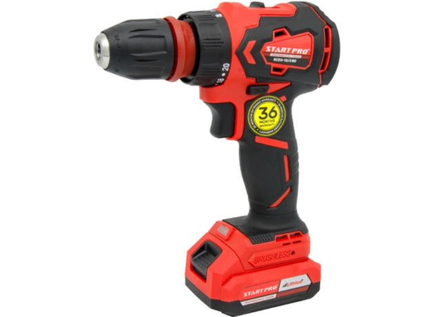 Шуруповерт аккумуляторный Start PRO SCD2-12/2BD Brushless 