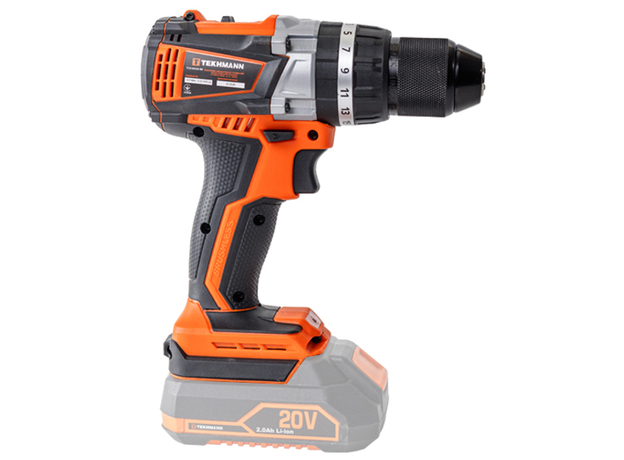 Шуруповерт акумуляторний Tekhmann TCD-65/i20 BS (850186) - зображення 3 Шуруповерт акумуляторний Tekhmann TCD-65/i20 BS (850186) - зображення 3