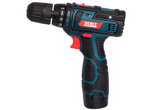 Аккумуляторный шуруповерт Зенит ЗША-12 Р2 Li (841746)  Аккумуляторный шуруповерт Зенит ЗША-12 Р2 Li (841746)