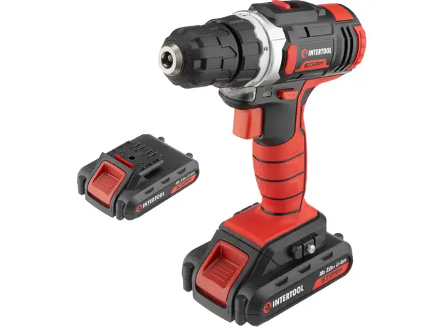 Акумуляторний дриль-шуруповерт Intertool Storm Li-Ion 18В WT-0314 - зображення 8