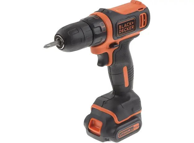 Аккумуляторная дрель-шуруповерт Black&Decker BDCDD12B - изображение 3