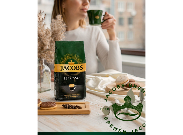 Кава у зернах Jacobs Espresso 500 г (8711000539248) - зображення 5 Кава у зернах Jacobs Espresso 500 г (8711000539248) - зображення 5