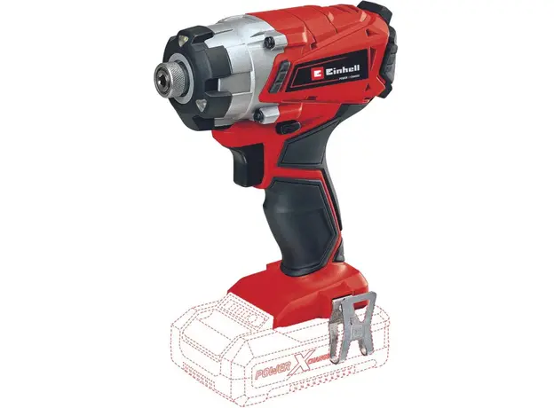 Шуруповерт аккумуляторный ударный Einhell X-Change TE-CI 18/1 Li Solo (4510034) 