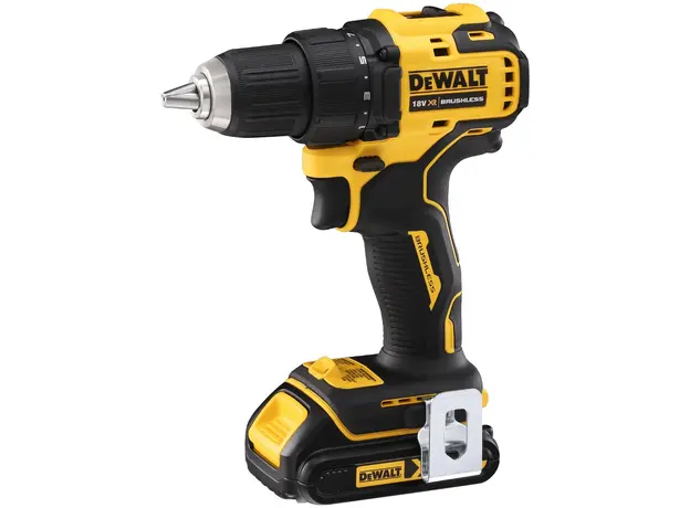 Сверхкомпактная бесщеточная дрель-шуруповерт DeWalt DCD708S2T 