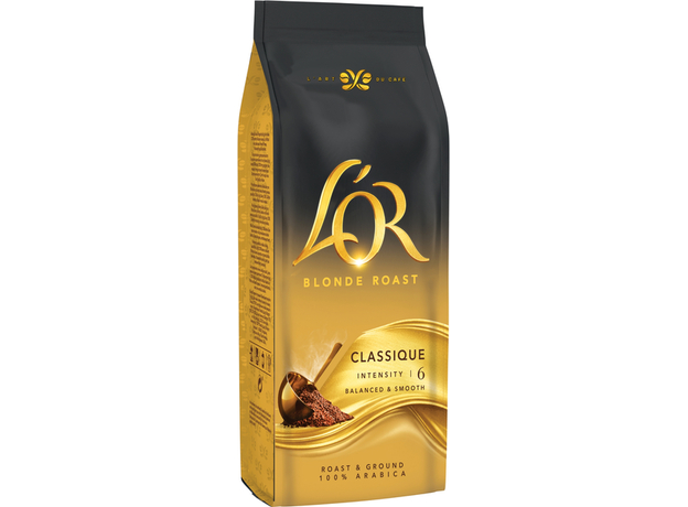 Кофе молотый L'OR Classic 100% Арабика 250 г (8711000867266) - изображение 2 Кофе молотый L'OR Classic 100% Арабика 250 г (8711000867266) - изображение 2