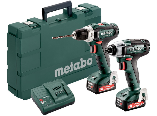 Набор аккумуляторной техники Metabo Combo Set 2.7.1 12 V 685166000  Набор аккумуляторной техники Metabo Combo Set 2.7.1 12 V 685166000