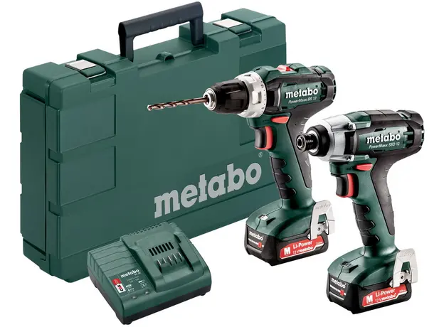 Набір акумуляторної техніки Metabo Combo Set 2.7.1 12 V BS+SSD (685166000) 