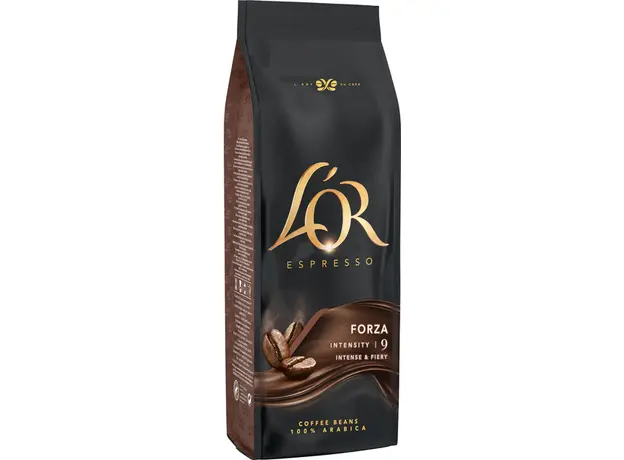 Кофе в зернах L'OR Espresso Forza 100% Арабика 500 г (8711000324141) - изображение 2