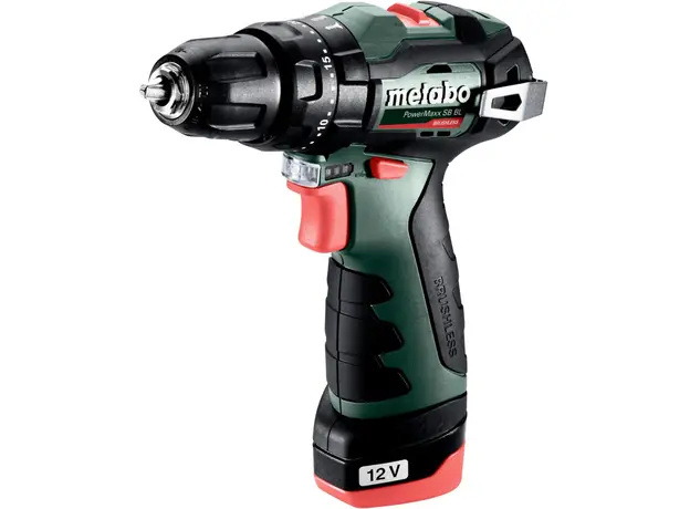 Аккумуляторная ударная бесщеточная дрель-шуруповерт Metabo PowerMaxx SB BL 601784500 