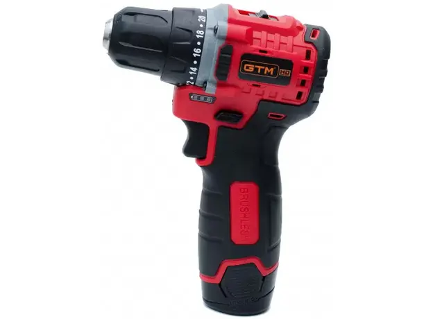 Дриль-шуруповерт акумуляторний GTM DS12/38BL 