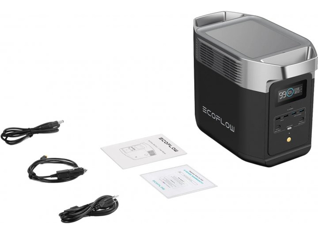 EcoFlow Delta 2 1024Wh 284000mAh 1800W 220V Cn (ZMR330-CN) CN-переходник для Eu в комплекте - изображение 6 EcoFlow Delta 2 1024Wh 284000mAh 1800W 220V Cn (ZMR330-CN) CN-переходник для Eu в комплекте - изображение 6