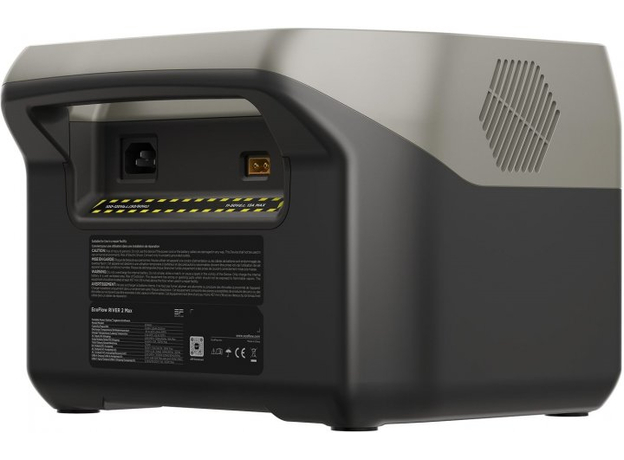 Зарядная станция EcoFlow River 2 Max 512Wh 102400mAh 500W Grey 220V Cn (RIVER2MAX) CN-переходник для Eu в комплекте - изображение 4 Зарядная станция EcoFlow River 2 Max 512Wh 102400mAh 500W Grey 220V Cn (RIVER2MAX) CN-переходник для Eu в комплекте - изображение 4
