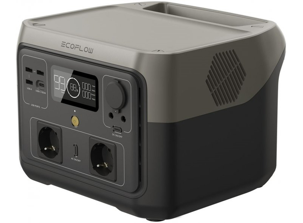 Зарядная станция EcoFlow River 2 Max 512Wh 102400mAh 500W Grey 220V Cn (RIVER2MAX) CN-переходник для Eu в комплекте - изображение 2 Зарядная станция EcoFlow River 2 Max 512Wh 102400mAh 500W Grey 220V Cn (RIVER2MAX) CN-переходник для Eu в комплекте - изображение 2