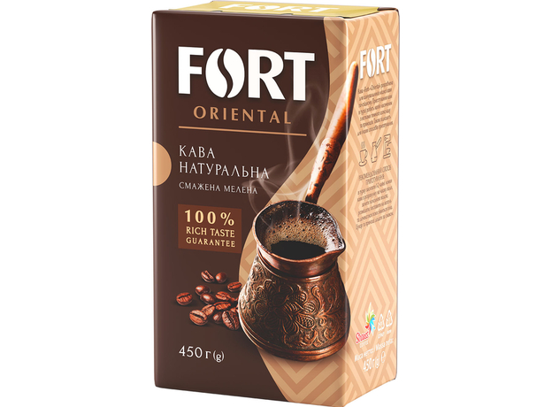 Кава мелена Fort Oriental 450 г (8720254649337)  Кава мелена Fort Oriental 450 г (8720254649337)