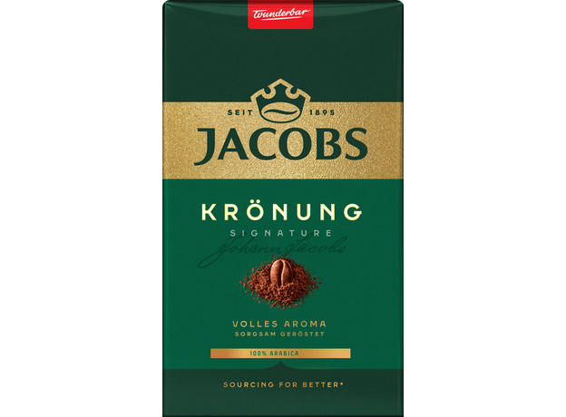 Кофе молотый Jacobs Kronung 100% Арабика 500 г (8711000708651) 