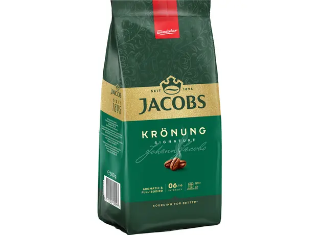 Кофе в зернах Jacobs Kronung 500 г (8711000539293) 