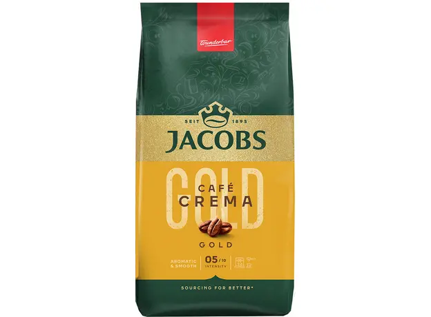 Кофе в зернах Jacobs Crema 500 г (8711000539156) 