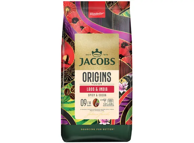 Кофе в зернах Jacobs Asian Blend 1 кг (8711000576854) 