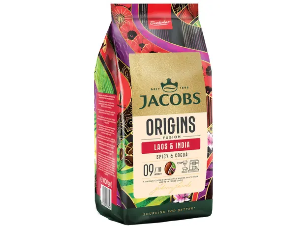 Кофе в зернах Jacobs Asian Blend 1 кг (8711000576854) - изображение 3