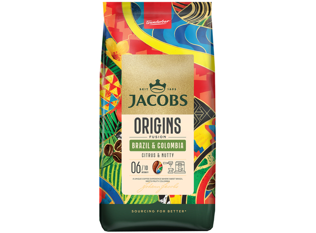 Кава у зернах Jacobs South America Blend 1 кг (8711000576885) 