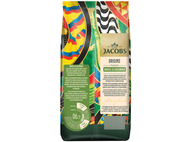 Кава у зернах Jacobs South America Blend 1 кг (8711000576885) - зображення 2