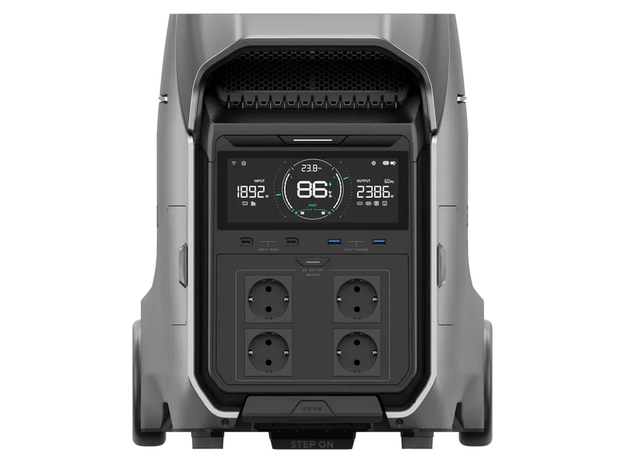 Зарядная станция EcoFlow Delta Pro 3 4096Wh 4000W (EFDELTAPRO3-EU-CBox) - изображение 2 Зарядная станция EcoFlow Delta Pro 3 4096Wh 4000W (EFDELTAPRO3-EU-CBox) - изображение 2
